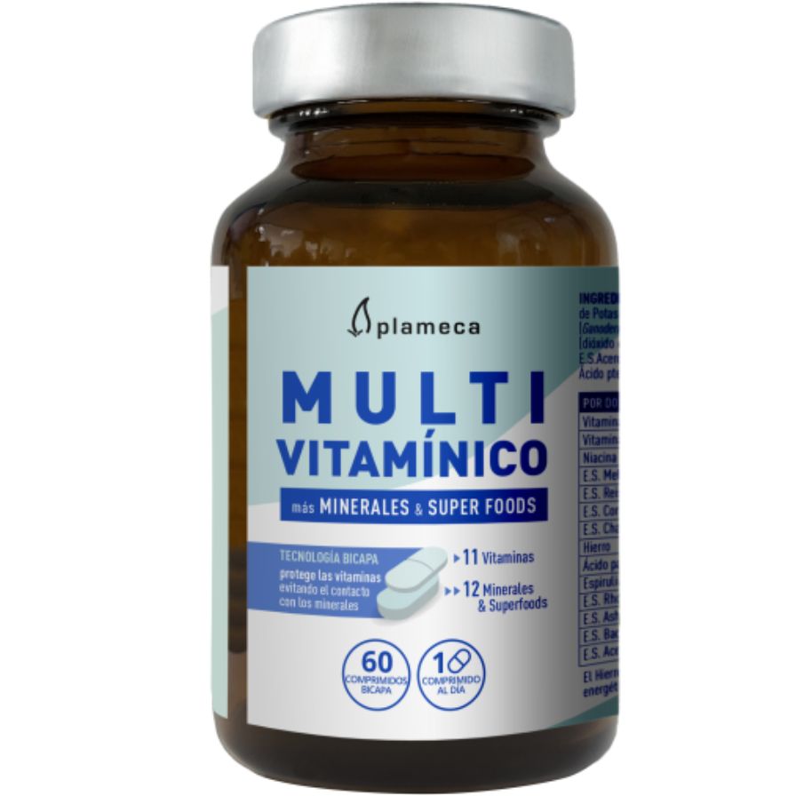 Multivitamínico 60 Comprimidos Bicapa | Plameca