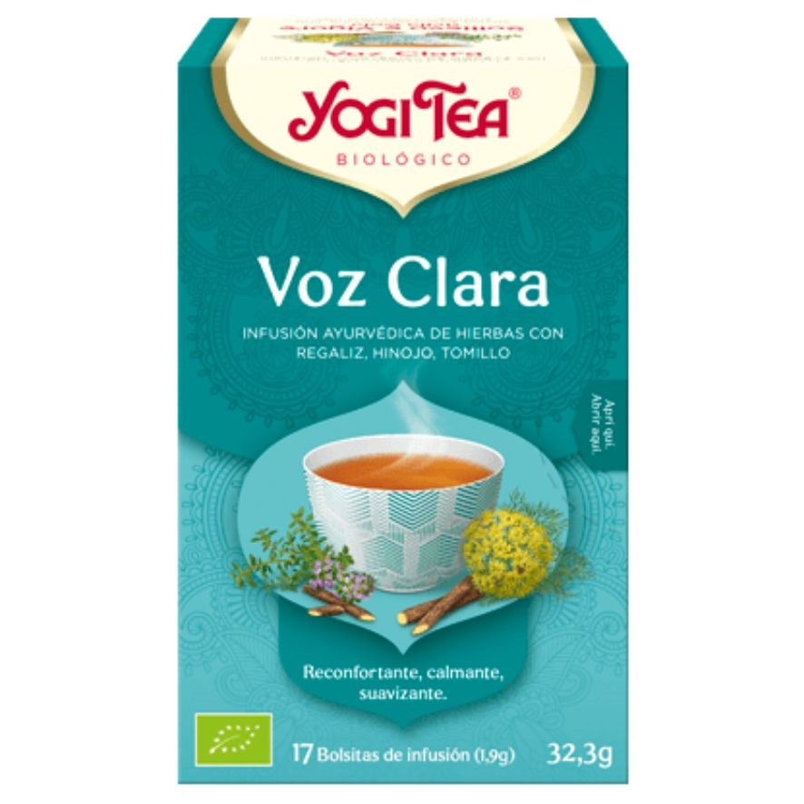 Te Voz Clara Bio | Yogi Tea - Dietetica Ferrer