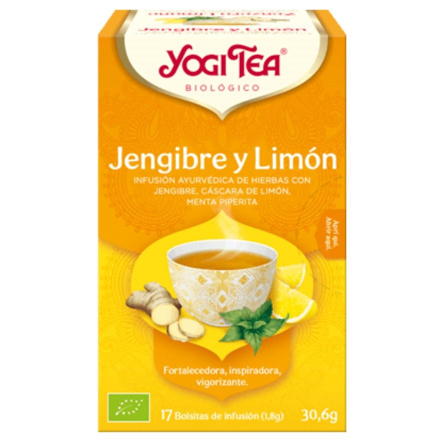 Infusión de Jengibre y Limon Bio | Yogi Tea - Dietetica Ferrer