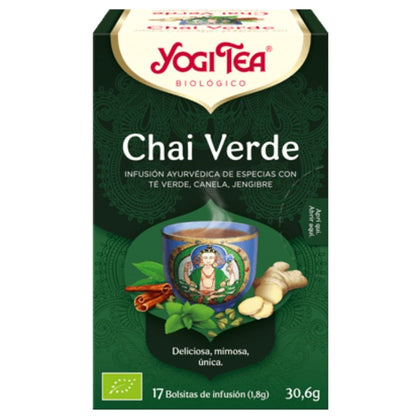 Te Chai Verde Bio | Yogi Tea - Dietetica Ferrer