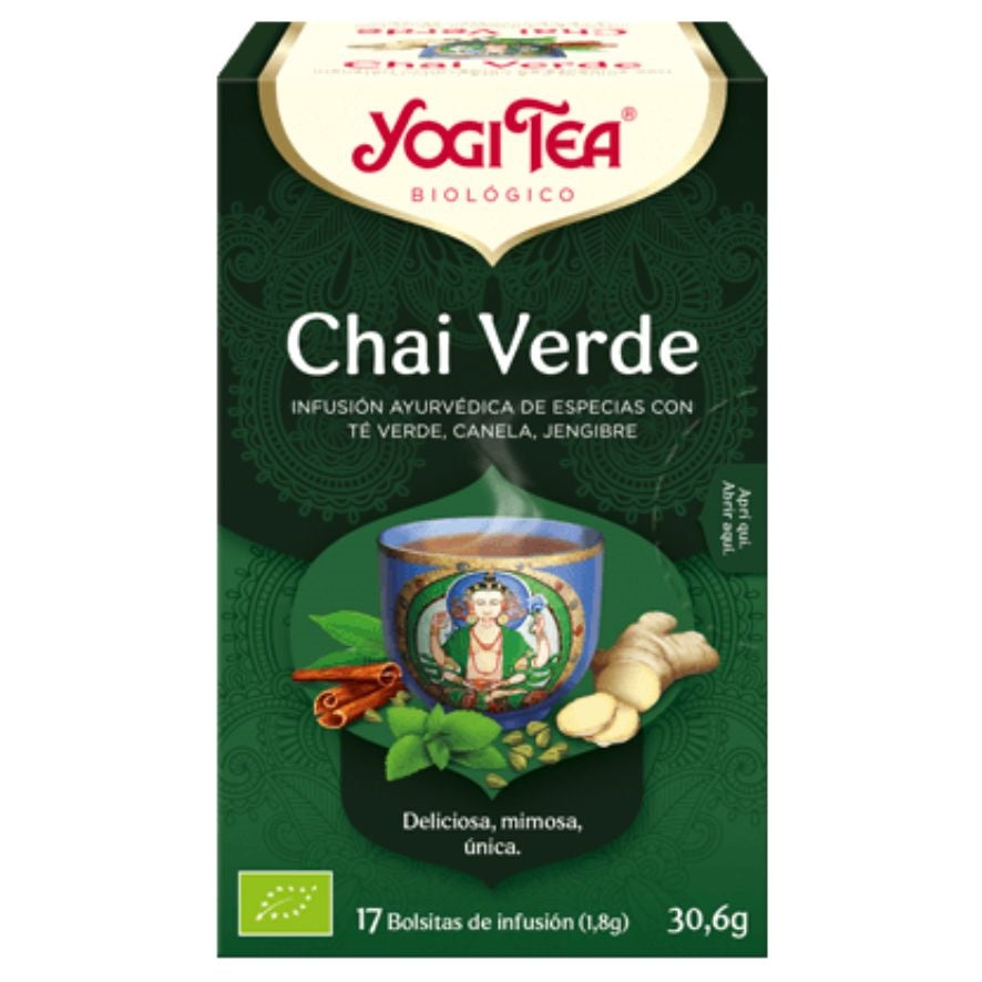 Te Chai Verde Bio | Yogi Tea - Dietetica Ferrer