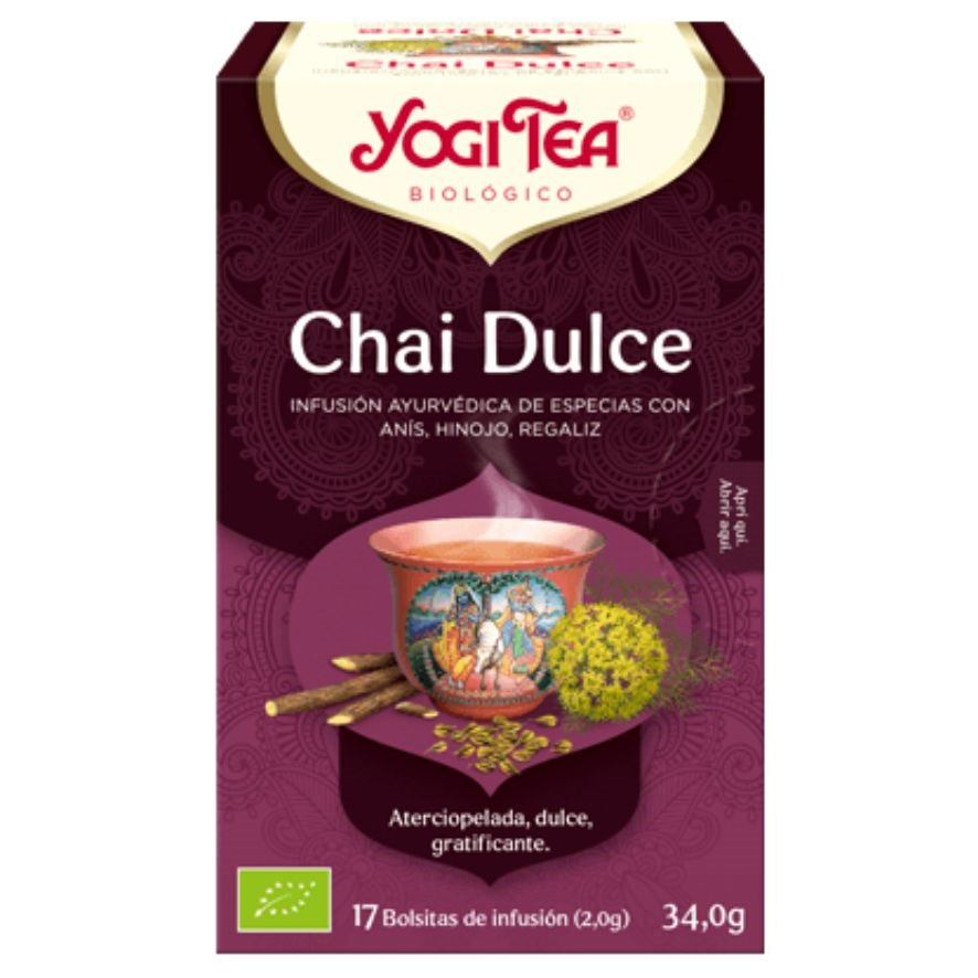 Te Chai Dulce Bio | Yogi Tea - Dietetica Ferrer