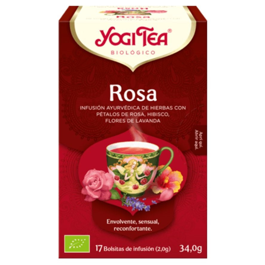 Te Rosa Bio 34 gr | Yogi Tea - Dietetica Ferrer