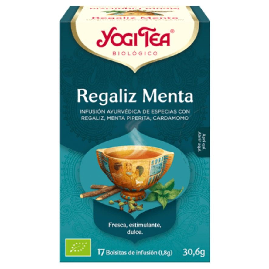 Te de Regaliz y Menta Bio | Yogi Tea - Dietetica Ferrer