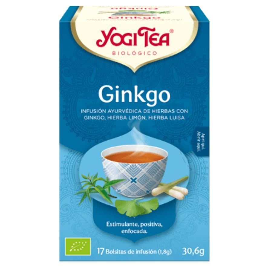 Te Ginkgo Bio | Yogi Tea - Dietetica Ferrer