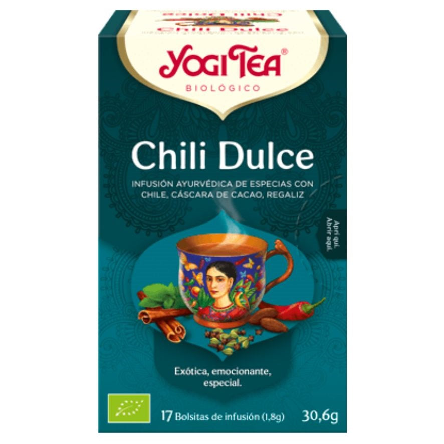 Te Chili Dulce Bio | Yogi Tea - Dietetica Ferrer