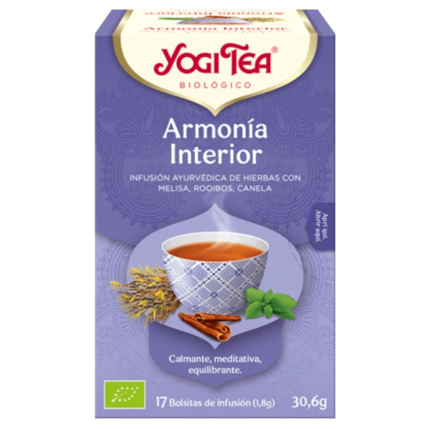 Te Armonia Interior Bio | Yogi Tea - Dietetica Ferrer