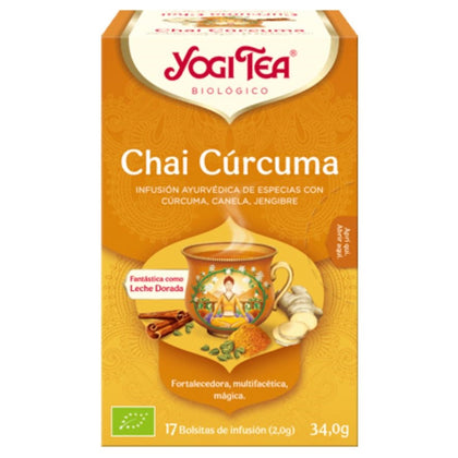 Te Chai Curcuma Bio | Yogi Tea - Dietetica Ferrer