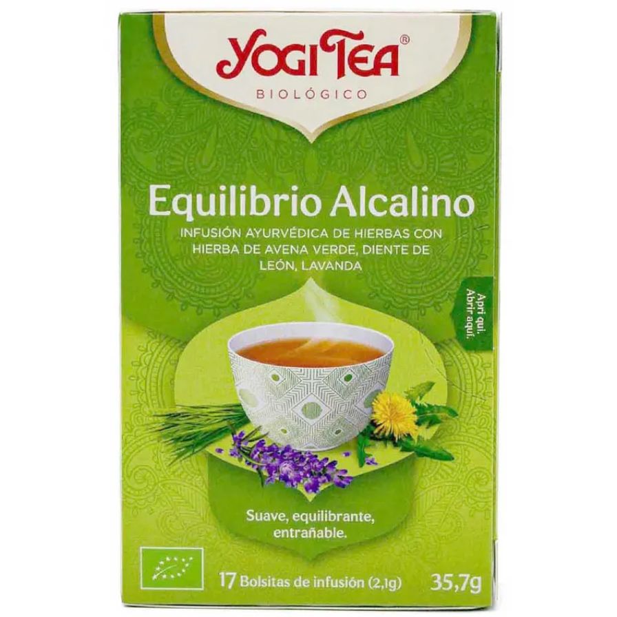 Te Equilibrio Alcalino Bio 35,7 gr | Yogi Tea - Dietetica Ferrer