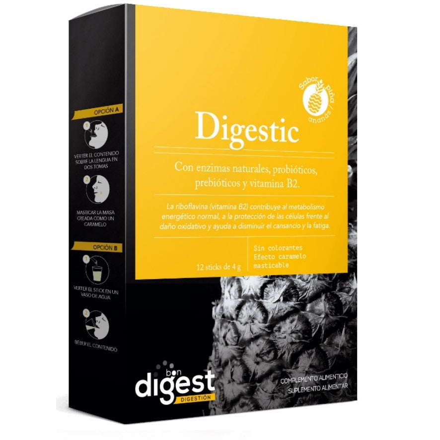 Digestic Bon Digest 12 Sticks | Herbora - Dietetica Ferrer