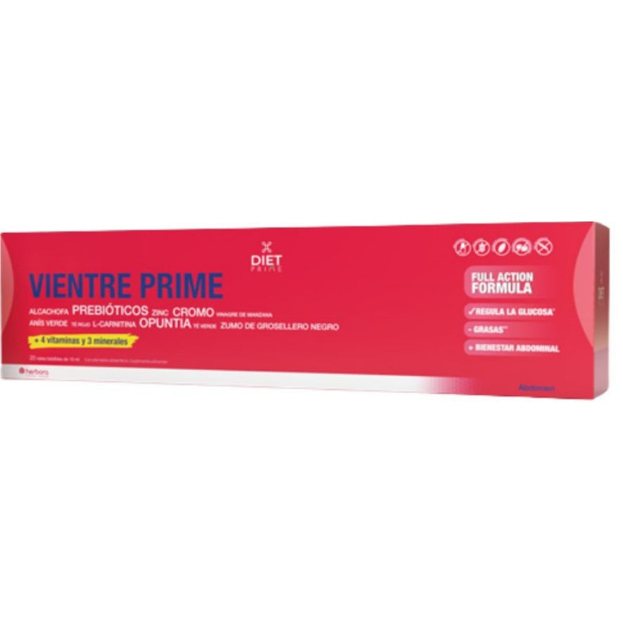 Vientre Prime 20 Viales | Herbora