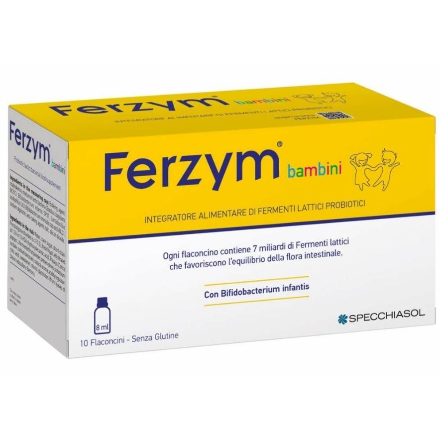 Ferzym Plus Junior 10 Viales | Specchiasol - Dietetica Ferrer