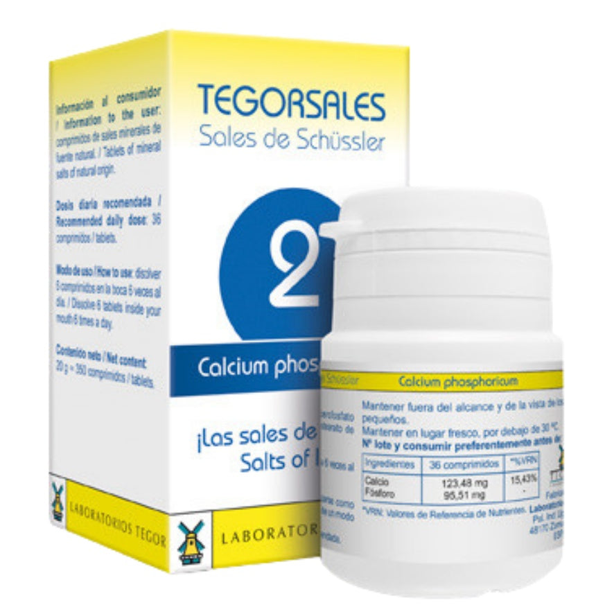 Tegorsales 2 20 gr Comprimidos | Tegor - Dietetica Ferrer