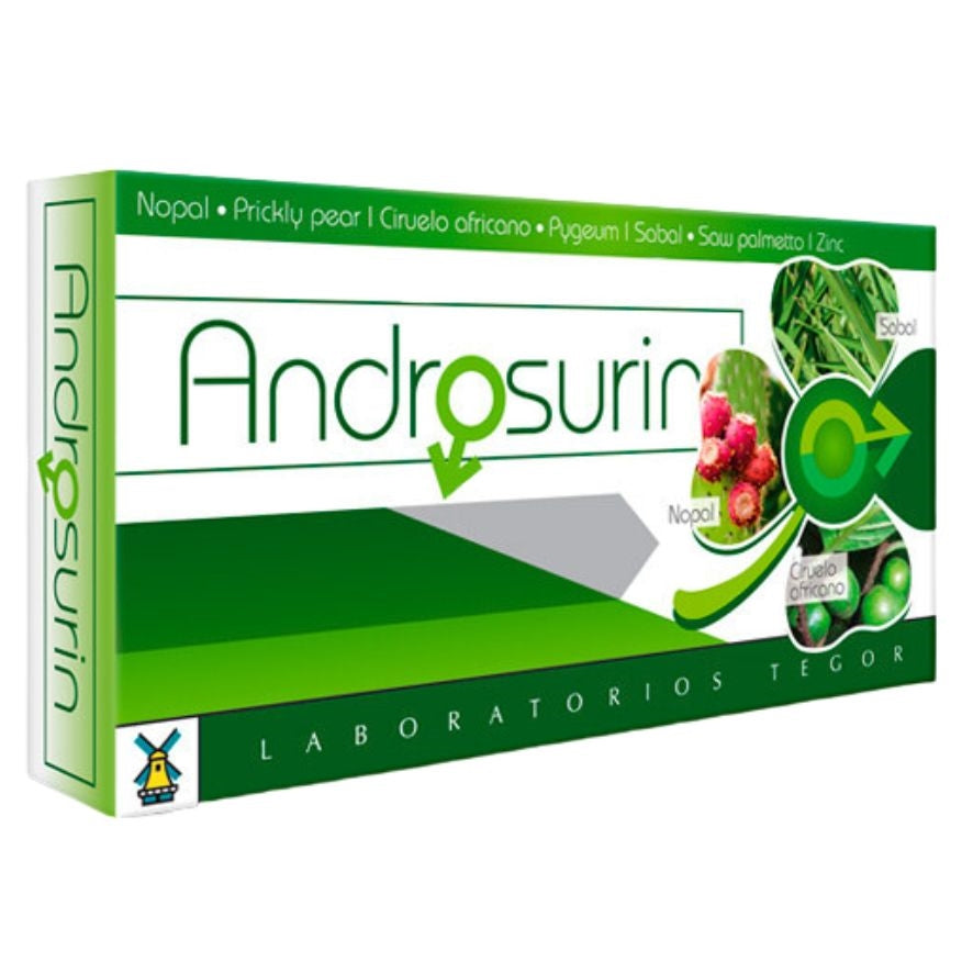 Androsurin 40 Capsulas | Tegor - Dietetica Ferrer
