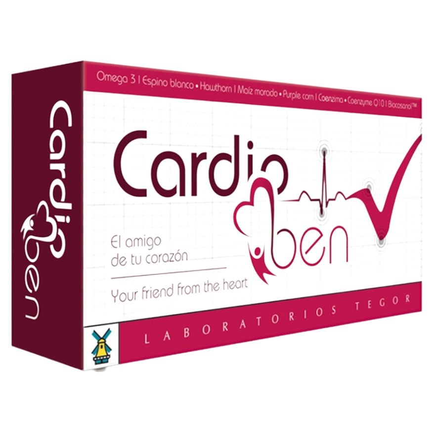 Cardioben 60 Capsulas | Tegor - Dietetica Ferrer