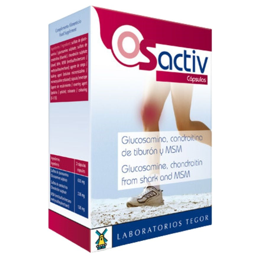 Osactiv 40 Capsulas | Tegor - Dietetica Ferrer