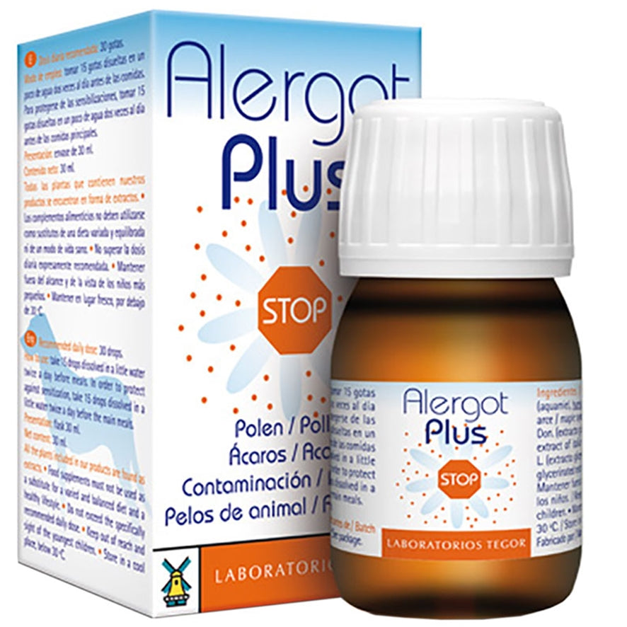 Alergot Plus 30 ml | Tegor - Dietetica Ferrer