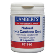 Beta Caroteno Natural 15 mg 90 Capsulas | Lamberts - Dietetica Ferrer