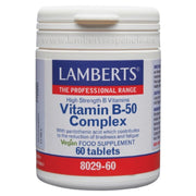 Complejo de Vitaminas B 50 60 Tabletas | Lamberts - Dietetica Ferrer