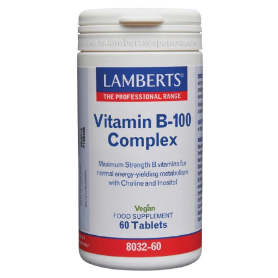 Complexo de Vitamina B 100 60 Comprimidos | lamberts