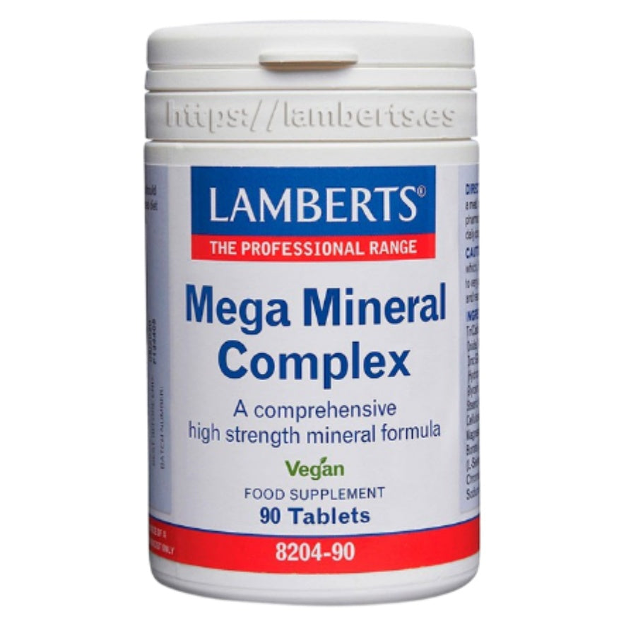 Mega Mineral Complex 90 Tabletas | Lamberts - Dietetica Ferrer