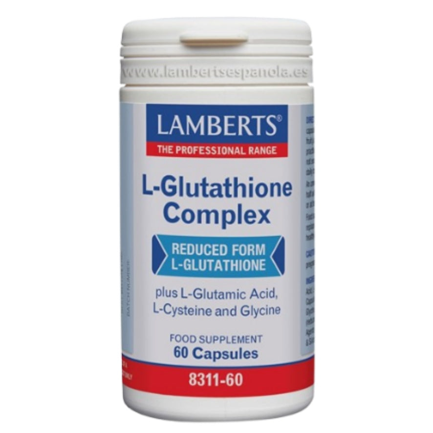 L Glutationa Complex 60 Capsulas | Lamberts - Dietetica Ferrer