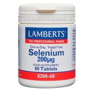 Selenio 200 µg 60 Tabletas | Lamberts - Dietetica Ferrer