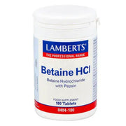 Betaina HCI con Pepsina 180 Tabletas | Lamberts - Dietetica Ferrer