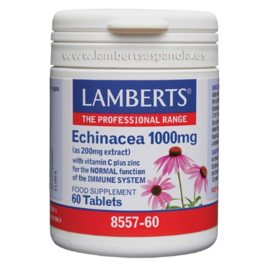 Equinacea 1000mg 60 Capsulas | Lamberts - Dietetica Ferrer