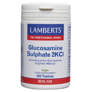 Sulfato de Glucosamina 2KCI 1000mg 120 Comprimidos | Lamberts - Dietetica Ferrer