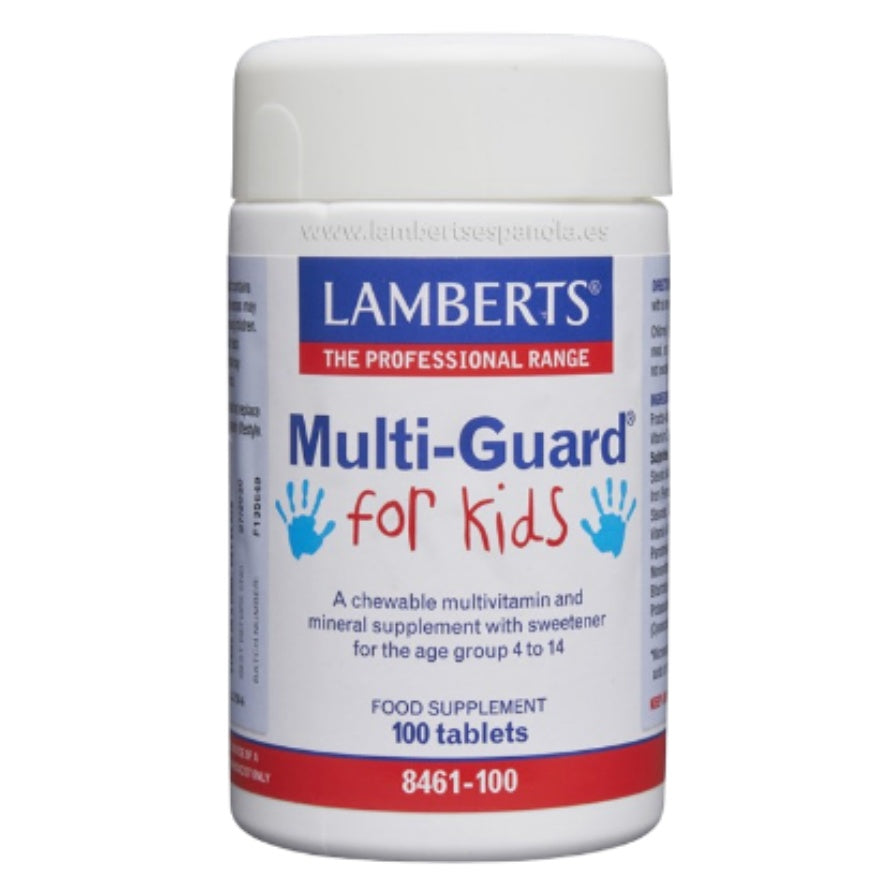 Multi Guard for Kids 100 Comprimidos | Lamberts - Dietetica Ferrer
