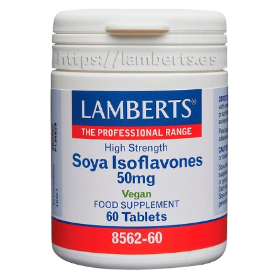 Isoflavonas de Soja 50mg 60 Comprimidos | Lamberts - Dietetica Ferrer