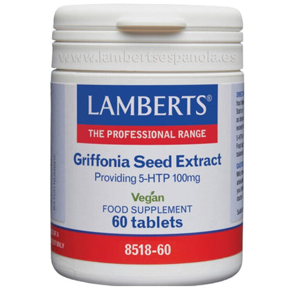 5 HTP 100mg 60 Comprimidos | Lamberts - Dietetica Ferrer
