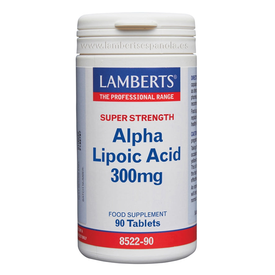 Acido Alfa Lipoico 300mg 90 Comprimidos | Lamberts - Dietetica Ferrer
