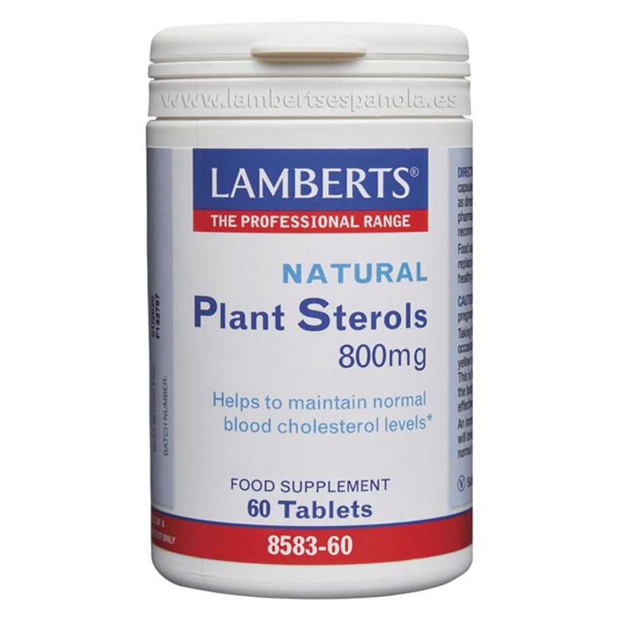Esteróis Vegetais 800mg 60 Comprimidos | lamberts