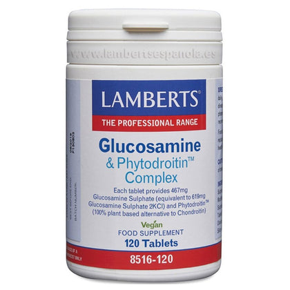 Complejo de Glucosamina y Fitodritina 120 Comprimidos | Lamberts - Dietetica Ferrer