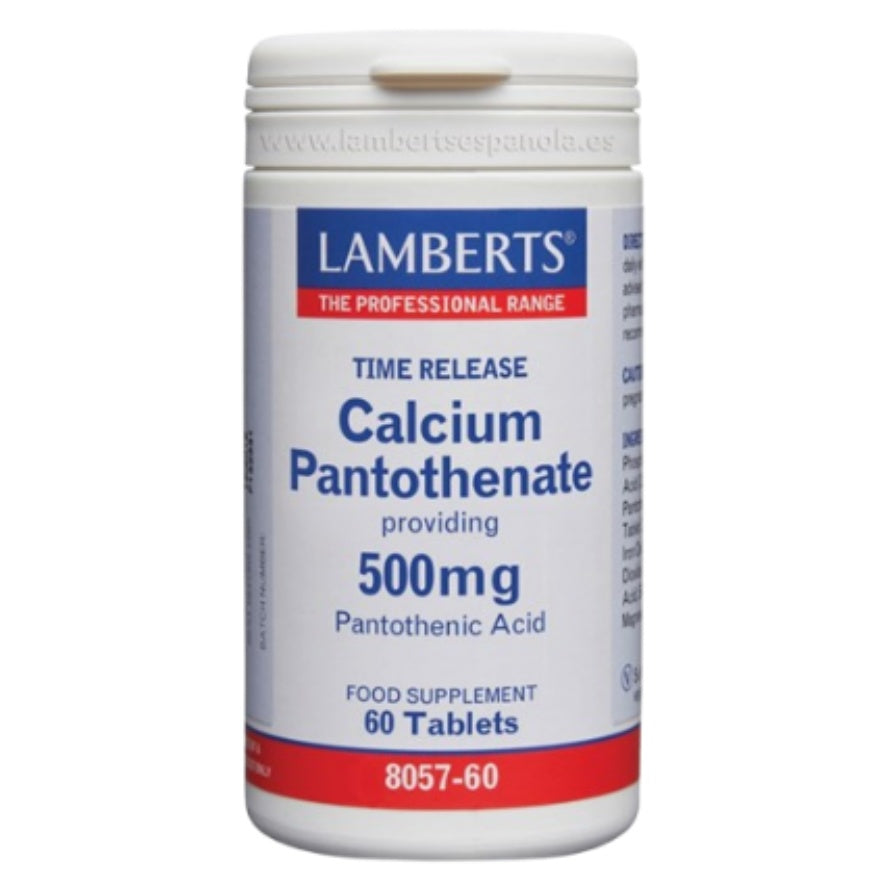 Pantotenato de cálcio 500 mg LS 60 Comprimidos | lamberts