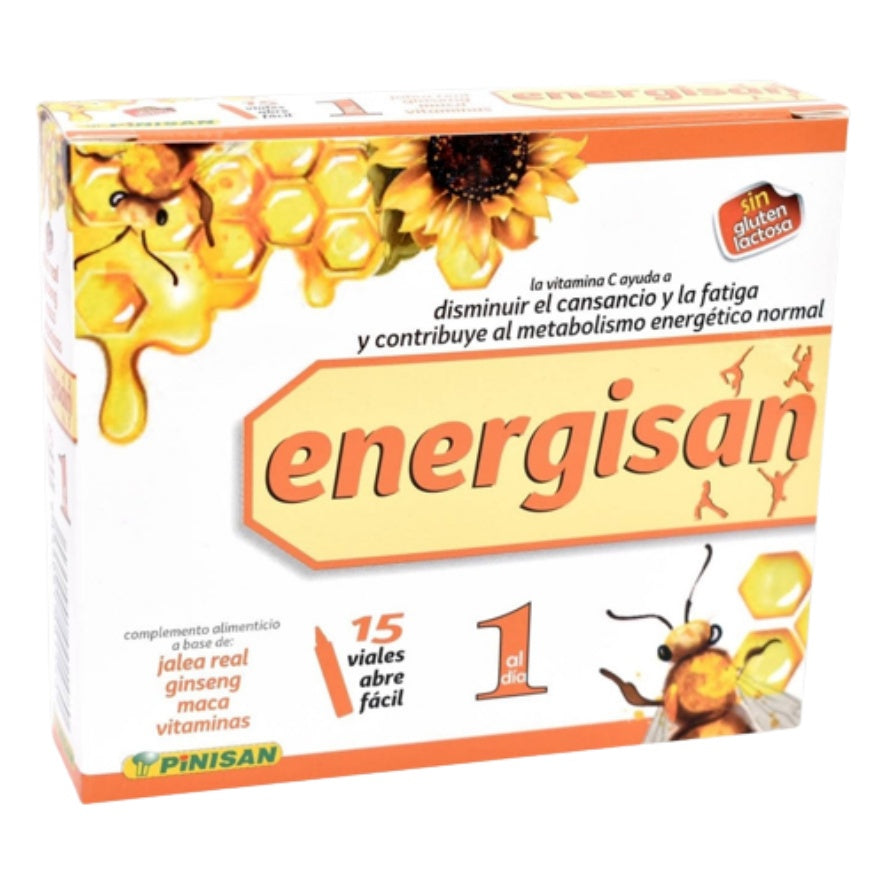 Energisan 15 viales | Pinisan - Dietetica Ferrer