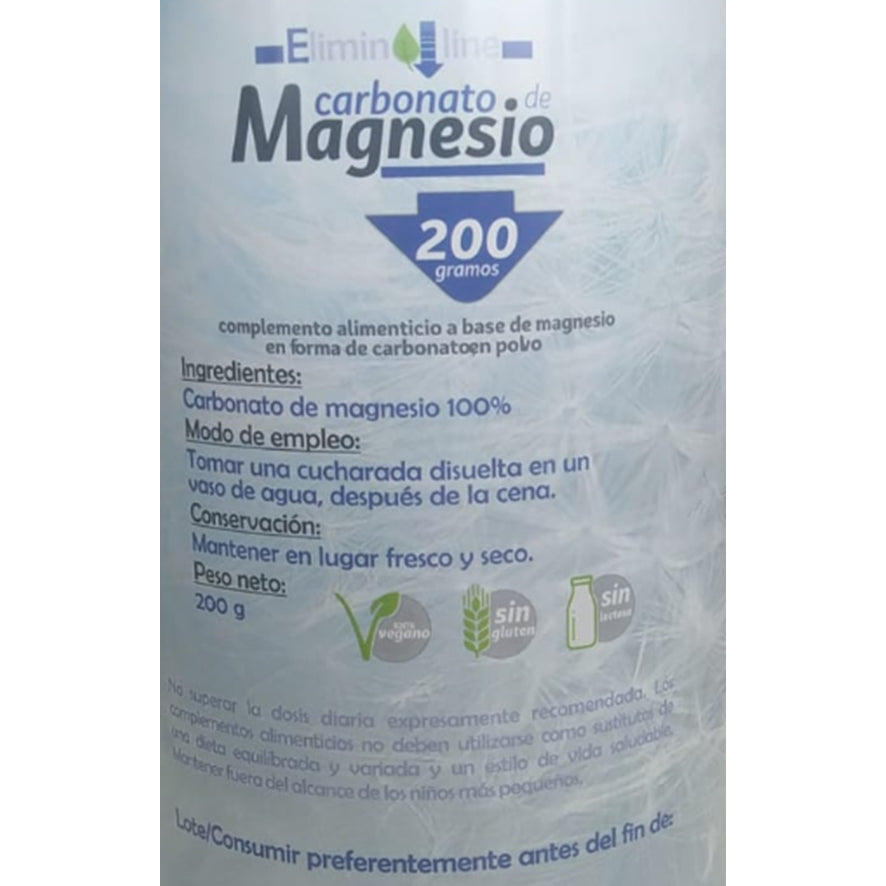 Carbonato De Magnesio 200 gr | Pinisan - Dietetica Ferrer