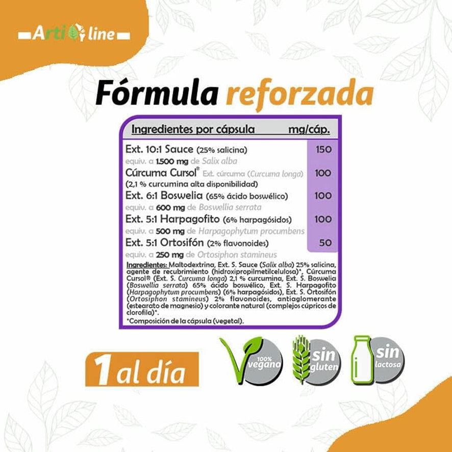 Poliar Gesic Artiline 30 cápsulas | Pinisan - Dietetica Ferrer