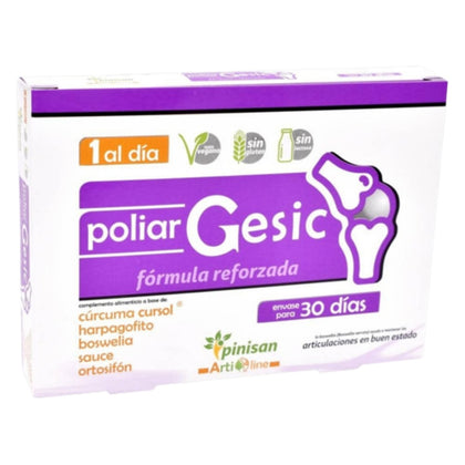 Poliar Gesic Artiline 30 cápsulas | Pinisan - Dietetica Ferrer
