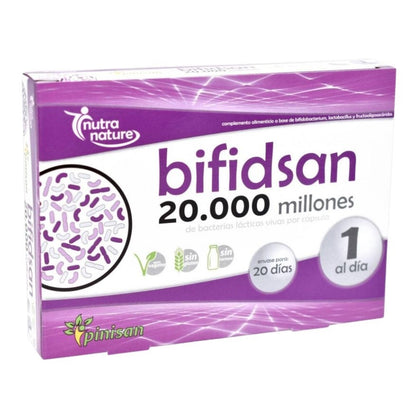 Bifidsan 20 cápsulas | Pinisan - Dietetica Ferrer
