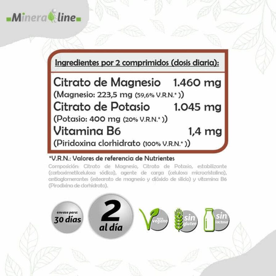 Mineraline Magnesium 60 cápsulas | Pinisan - Dietetica Ferrer