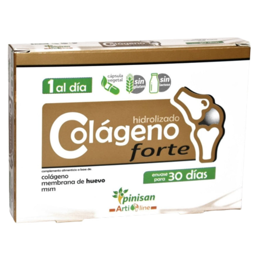 Colageno Hidrolizado Forte 30 cápsulas | Pinisan - Dietetica Ferrer