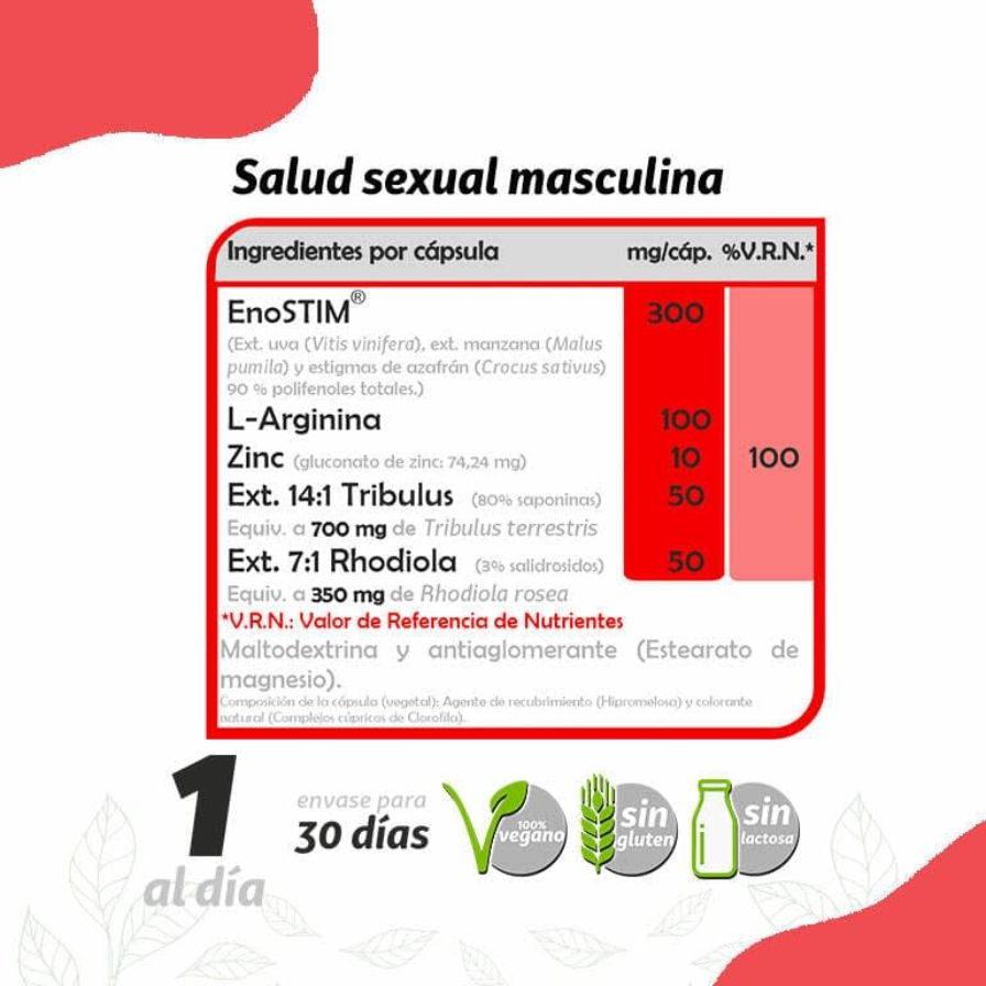 Sensual Up 30 cápsulas | Pinisan - Dietetica Ferrer