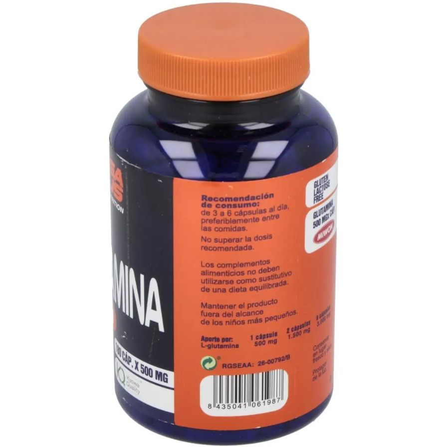 Glutamina 180 Capsulas | Mega Plus - Dietetica Ferrer