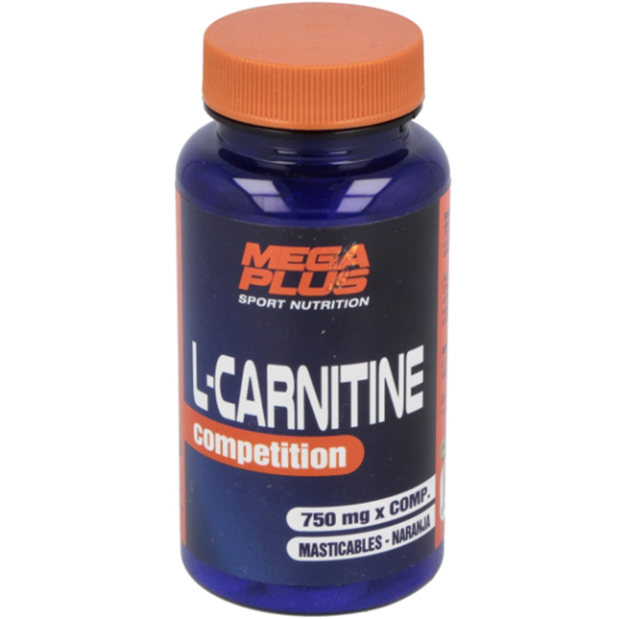 L-Carnitina Masticable 50 Comprimidos | Mega Plus - Dietetica Ferrer