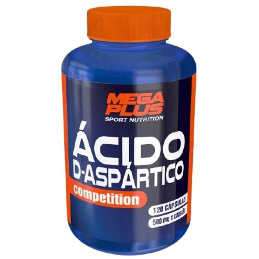 Acido D-Aspartico 120 Capsulas | Mega Plus - Dietetica Ferrer
