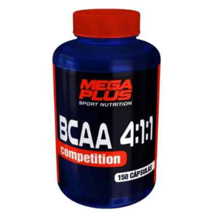 BCAA 4:1:1 Competition 150 Capsulas | Mega Plus - Dietetica Ferrer