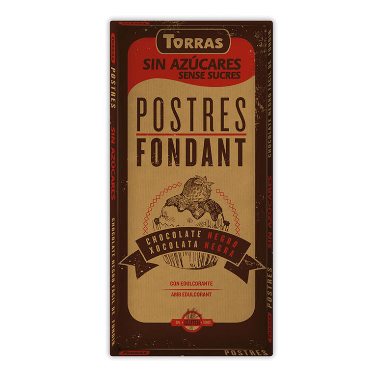Chocolate Para Fundir Sin Azucar 200 gr | Torras - Dietetica Ferrer